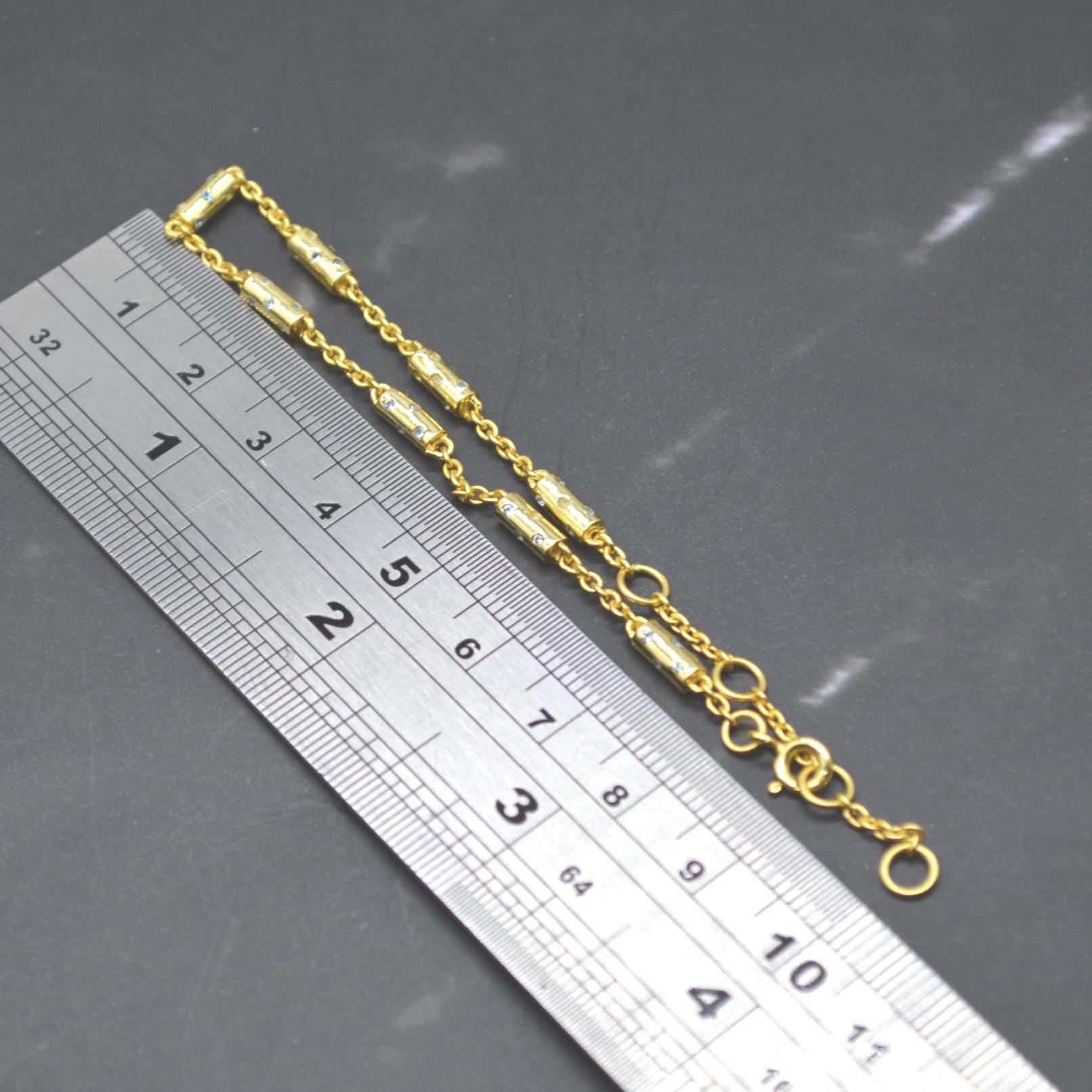 Peridot, Blue Topaz Silver Chain Bracelet, August, December Birthstone, Dainty Gold Bangle Bracelet, Green, Blue Gemstone Bracelet For Women