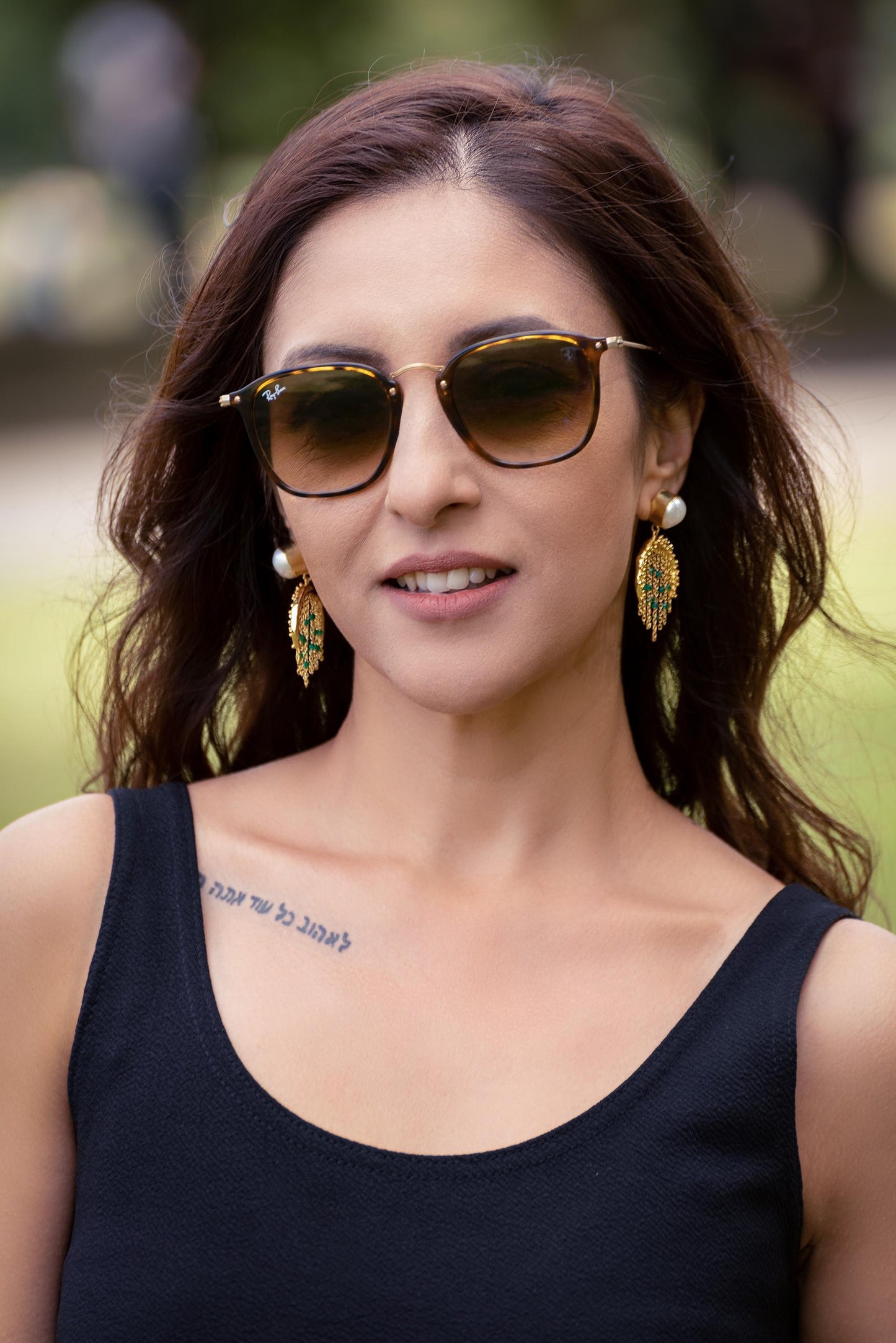 Black Onyx Pearl Sterling Silver Earrings: Beaded Jhumka Drop, June Birthstone