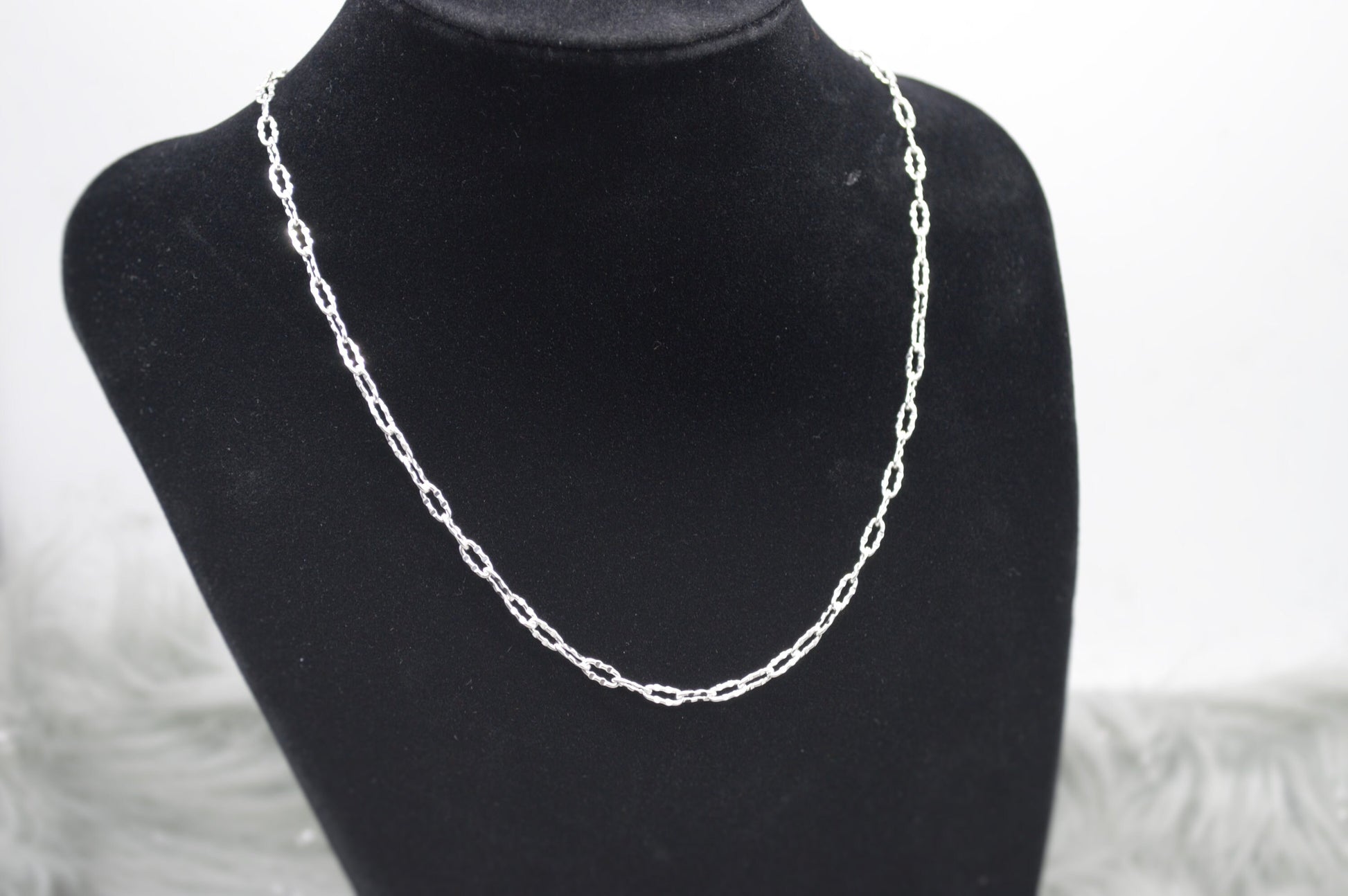 Sterling Silver Chain Necklace, Dainty Necklace, Chain Link Necklace For Women, Paperclip Chain, Snake Chain, Christmas Gift For Her